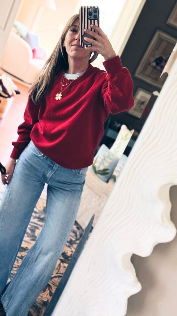 Red Crewneck