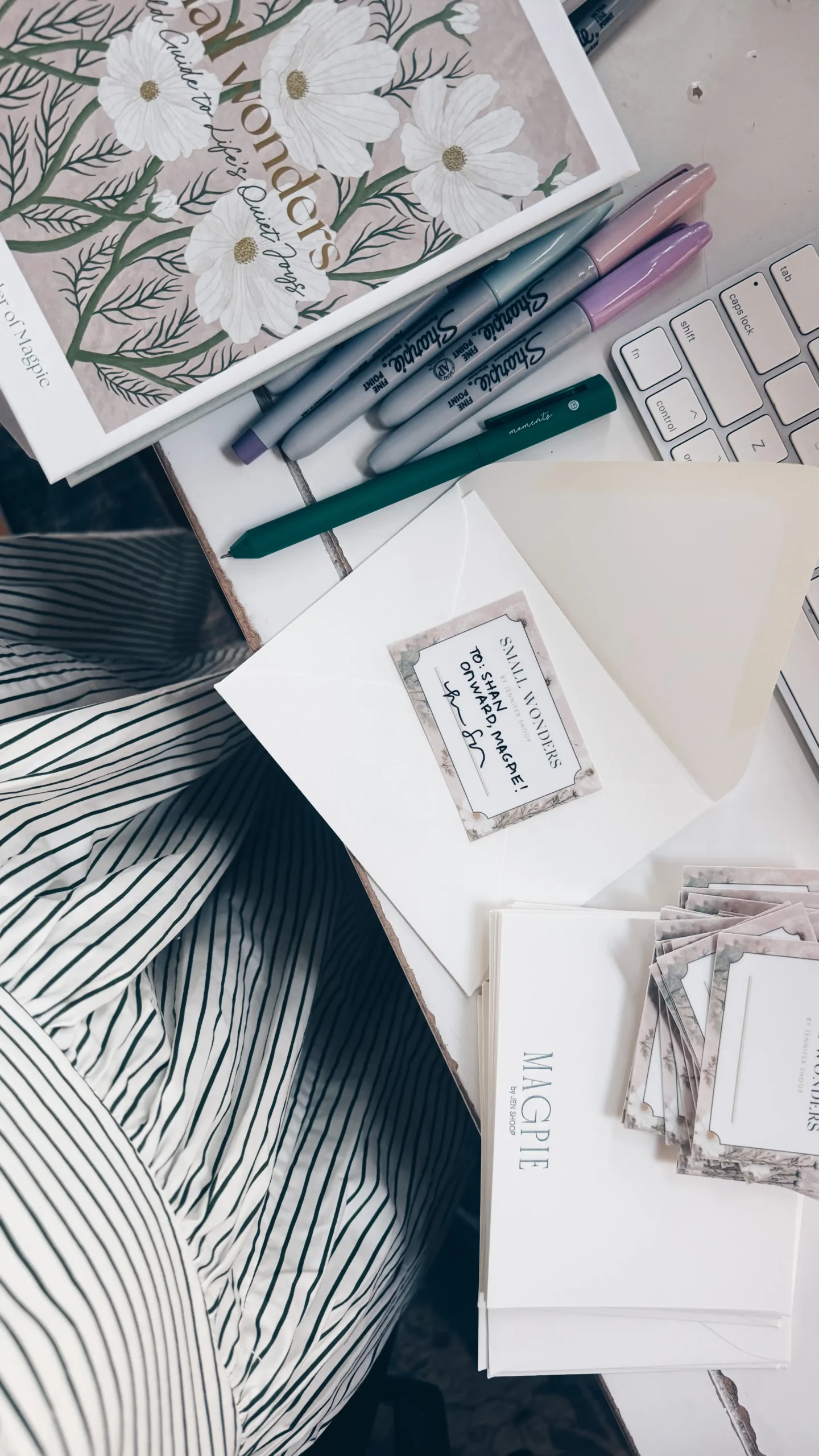 Magpie signed book plate