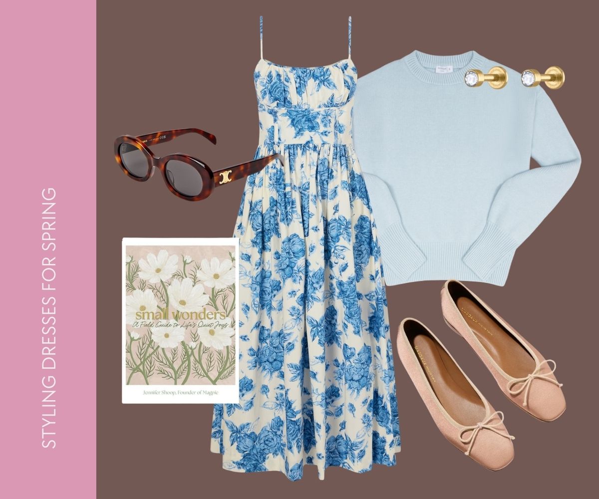 Styling dresses for spring.