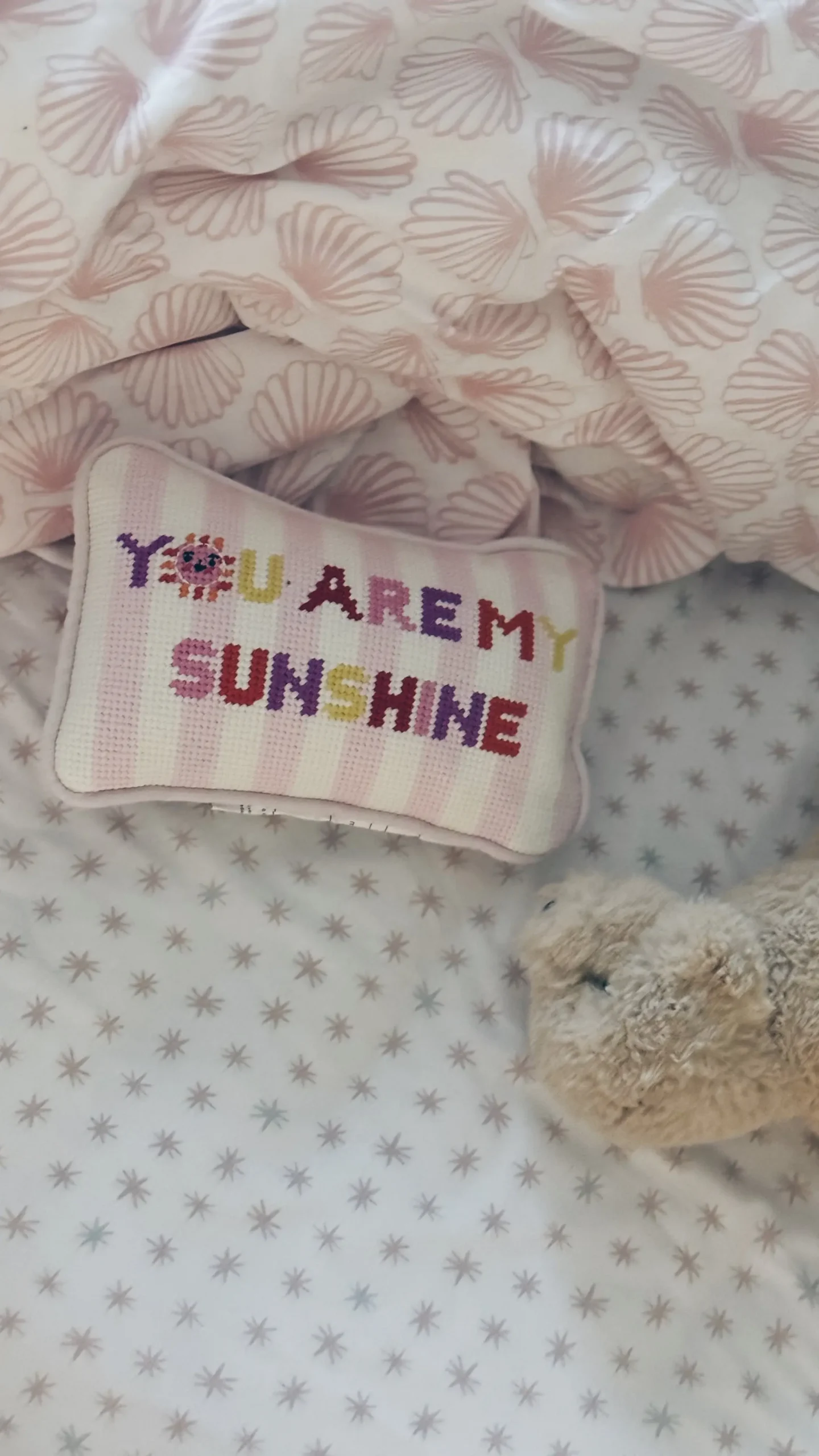 You are my sunshine pillow