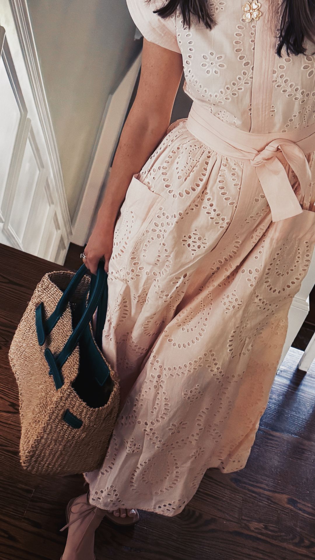 julia amory eyelet dress