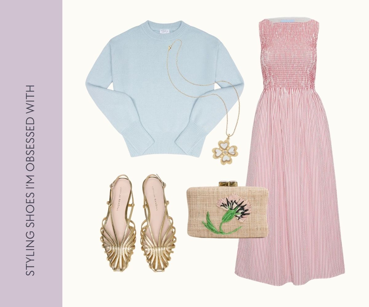 Styling shoes I'm obsessed with collage. 