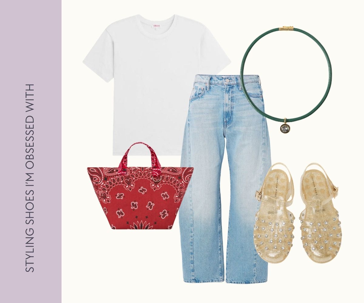 Styling shoes I'm obsessed with collage. 