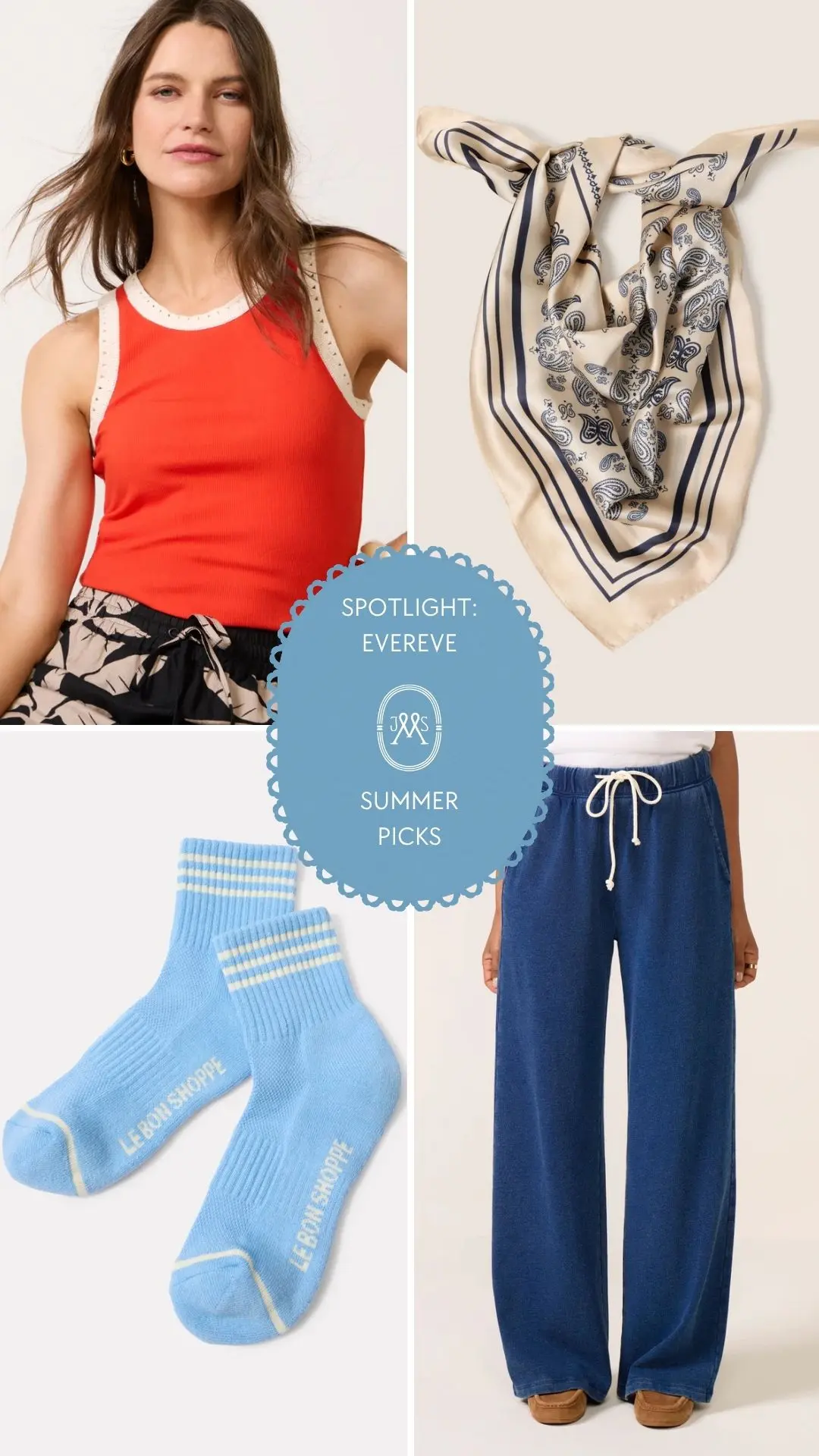 Denim track pants