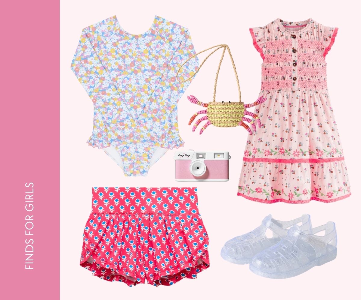 Finds for girls collage.
