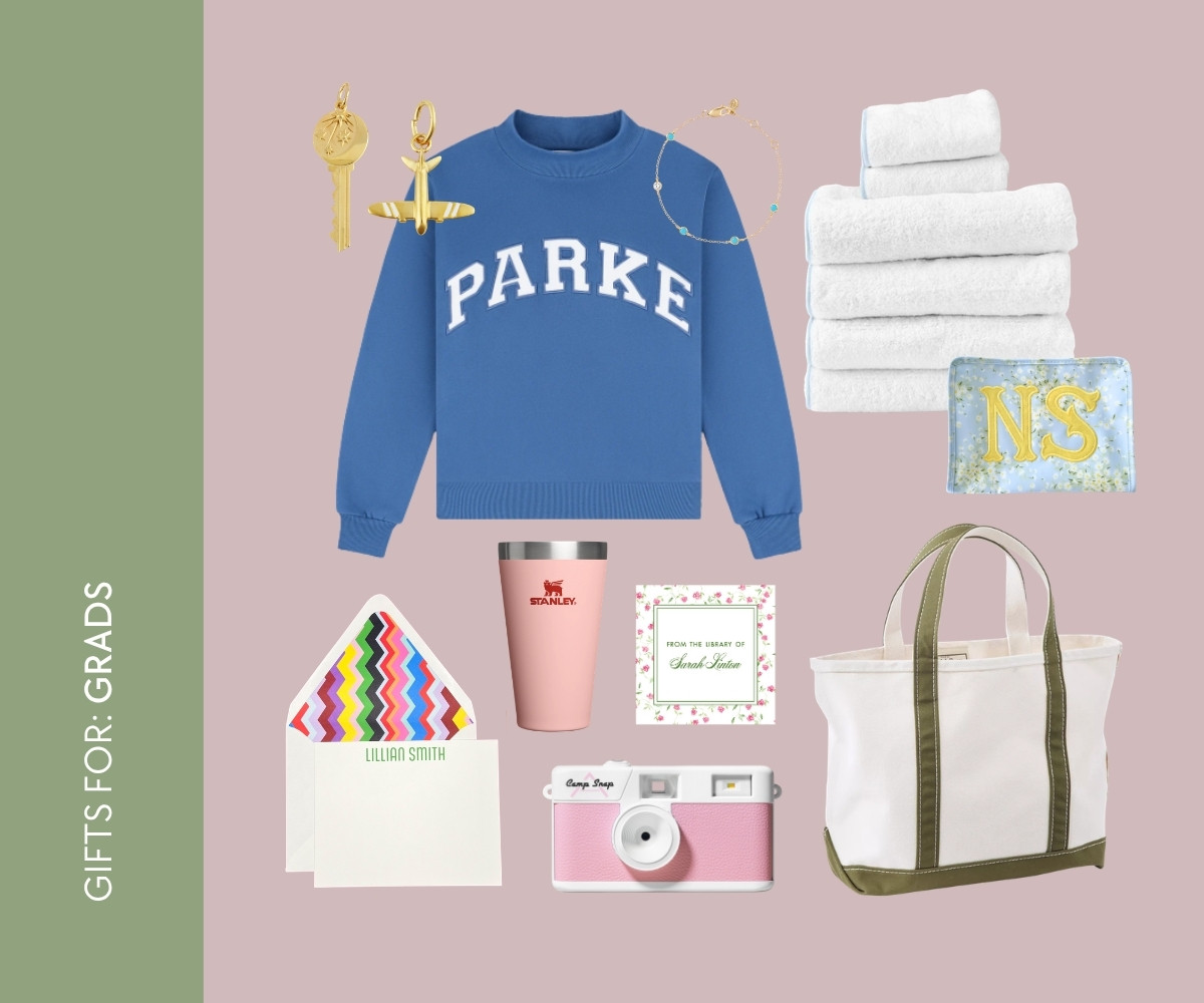 Gift ideas for grads collage. 