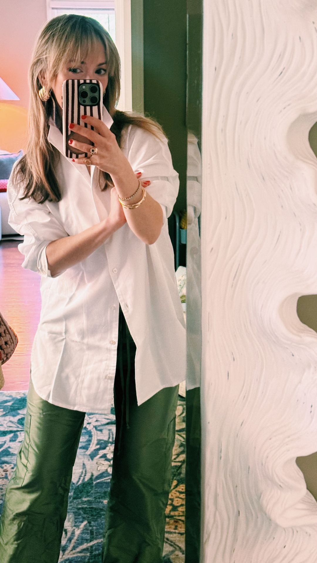 taffeta pants