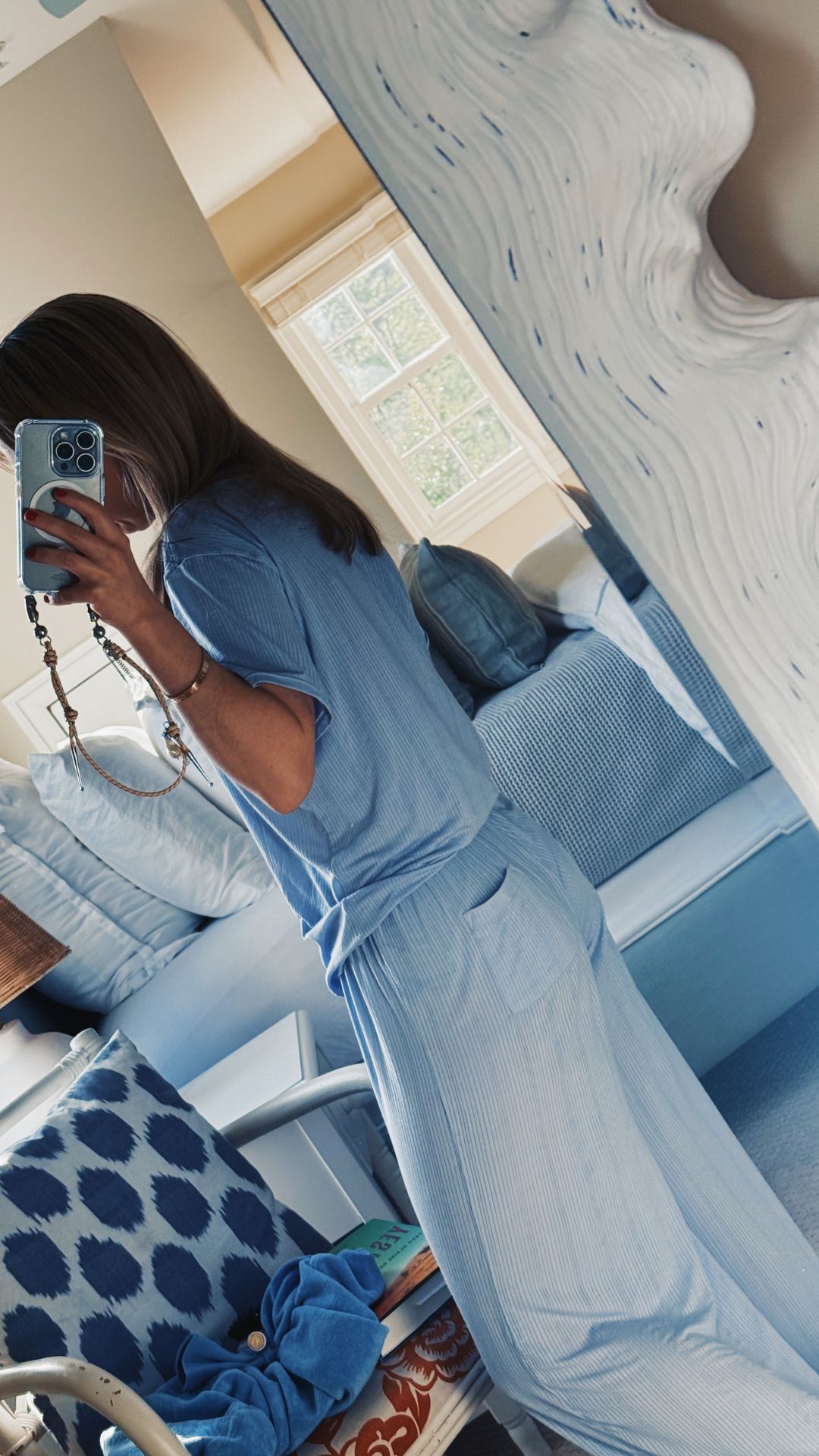 whipped track pants