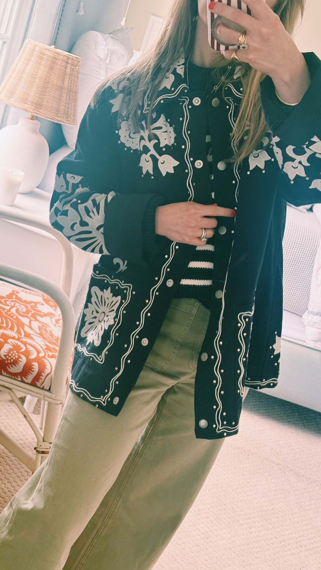 embroidered jacket