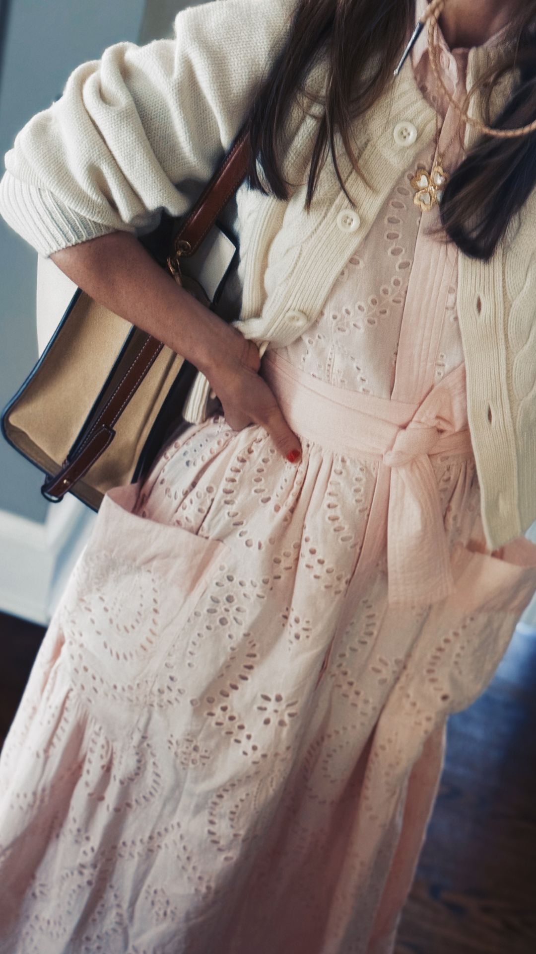 eyelet dress