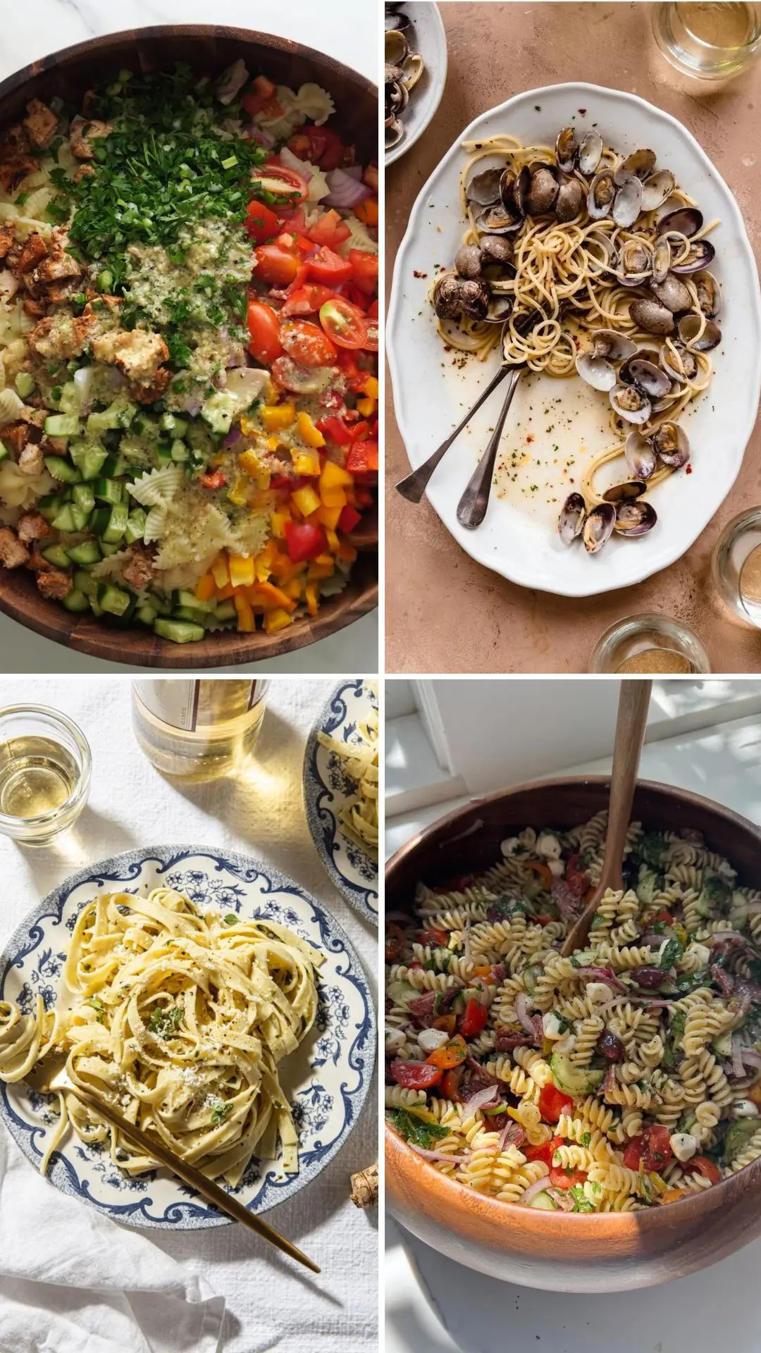summer pasta photos