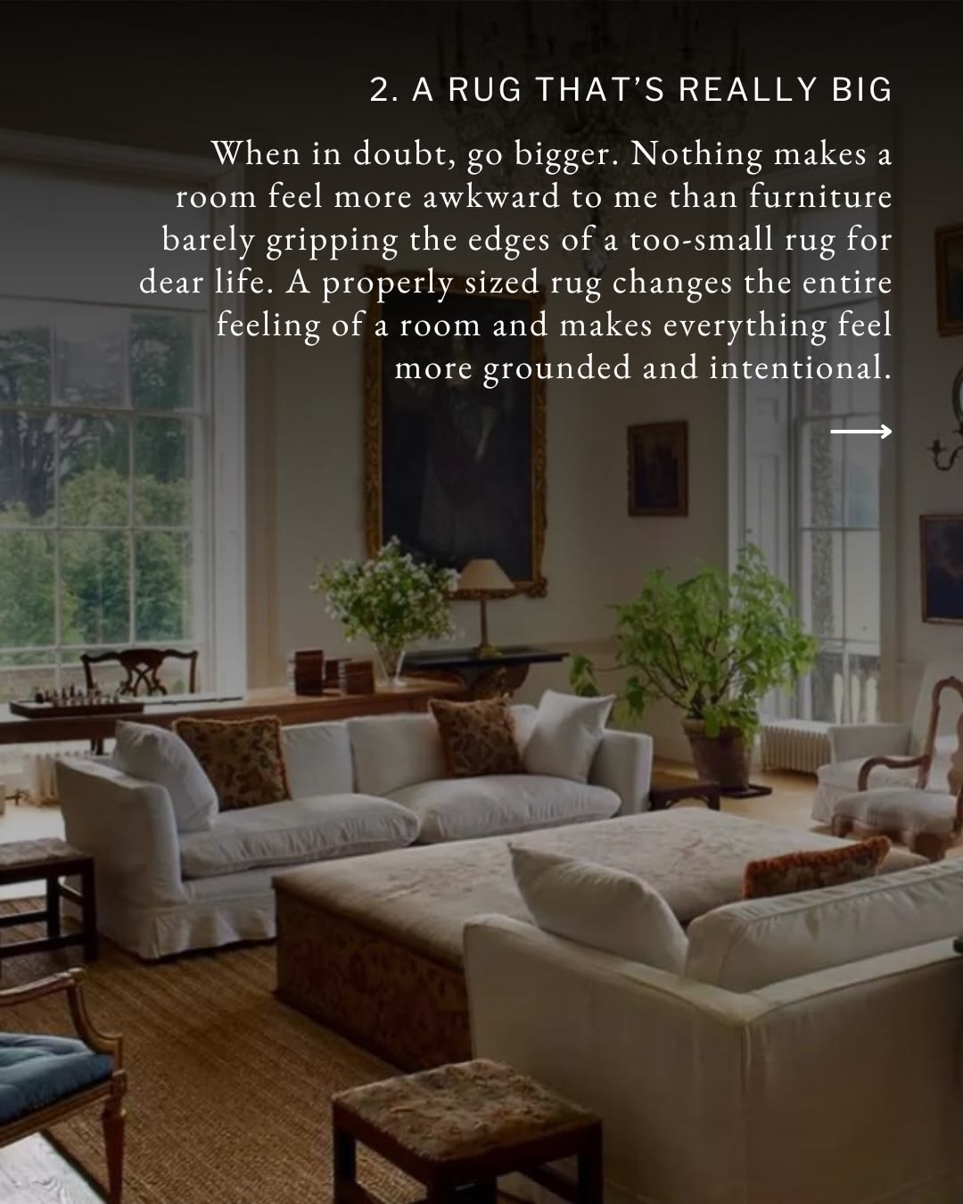 Five rules for designing a room
