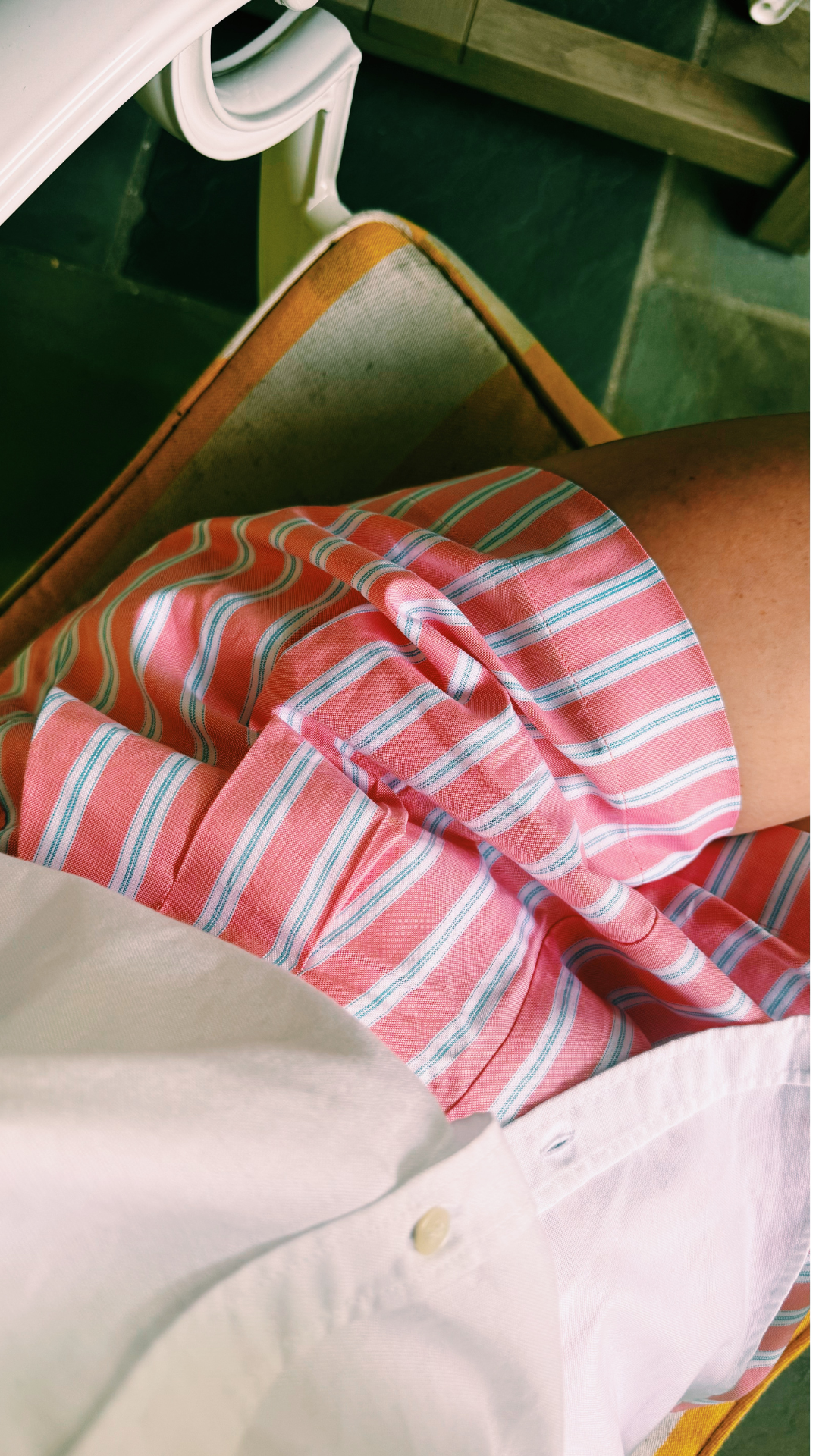 striped short