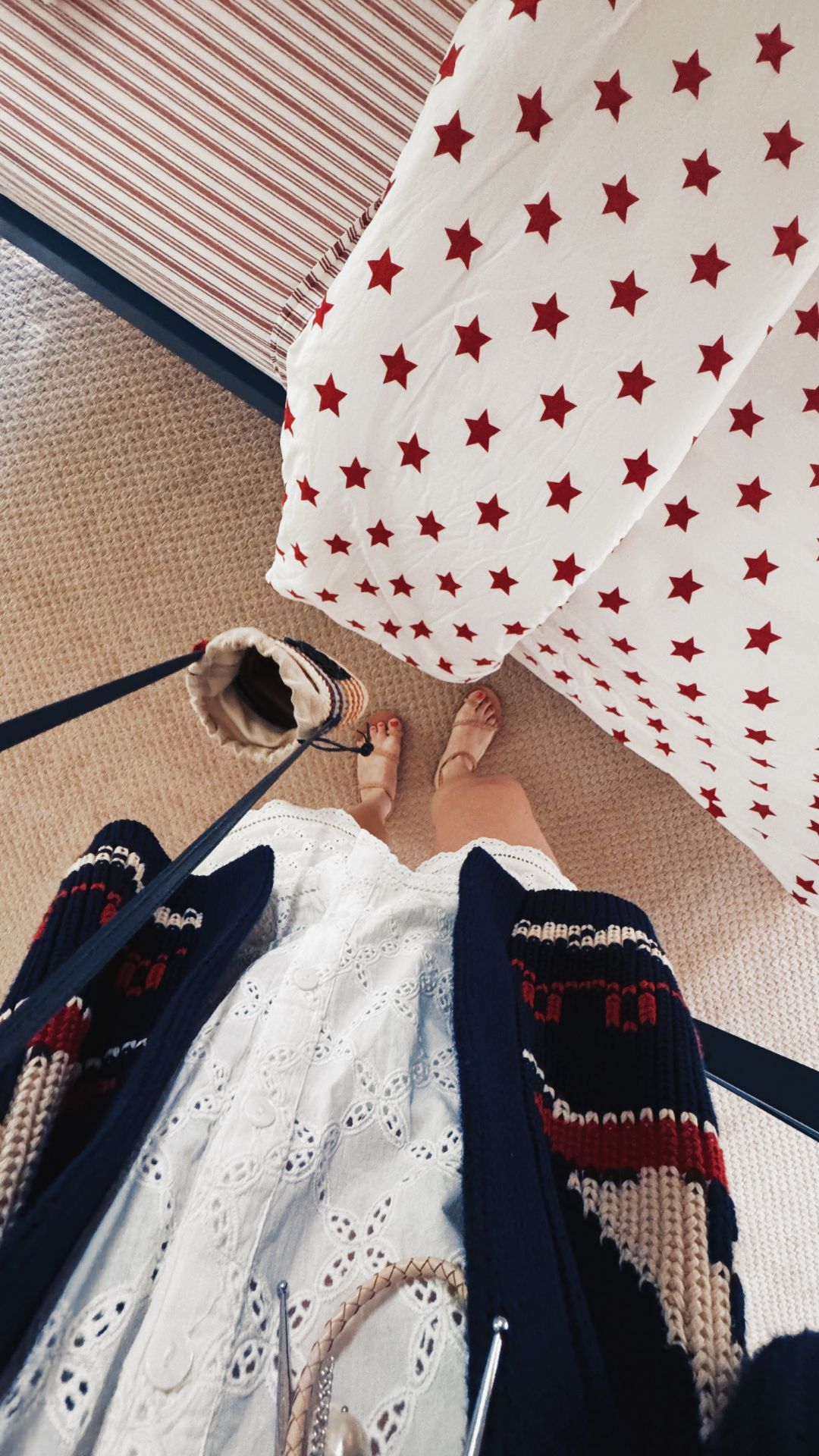 sailboat cardigan 