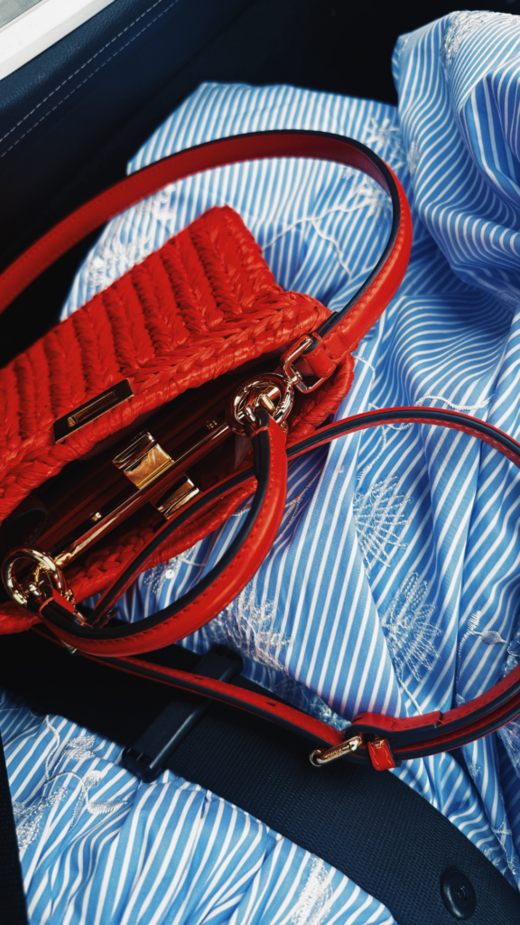 orange fendi bag