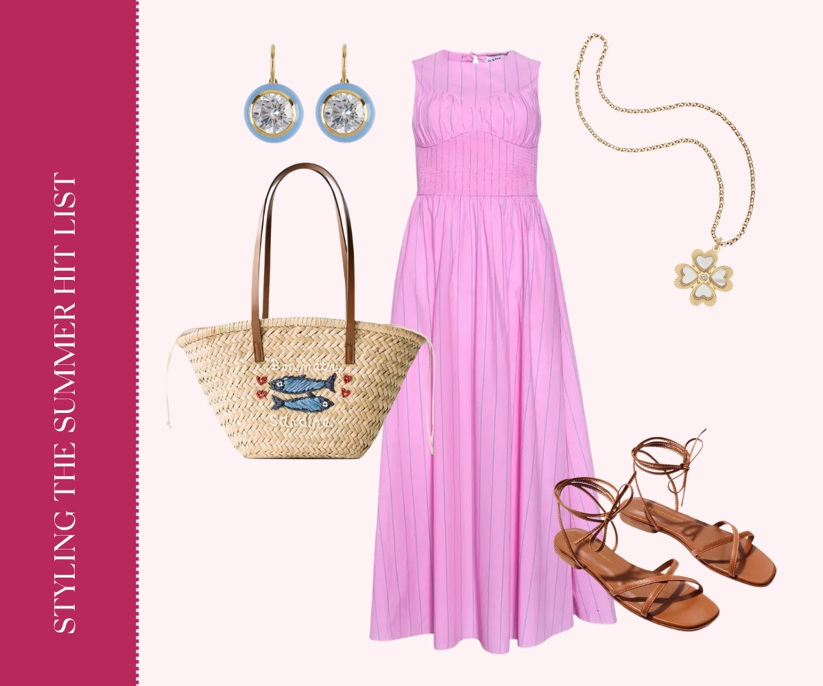 Styling the summer hit list collage. 
