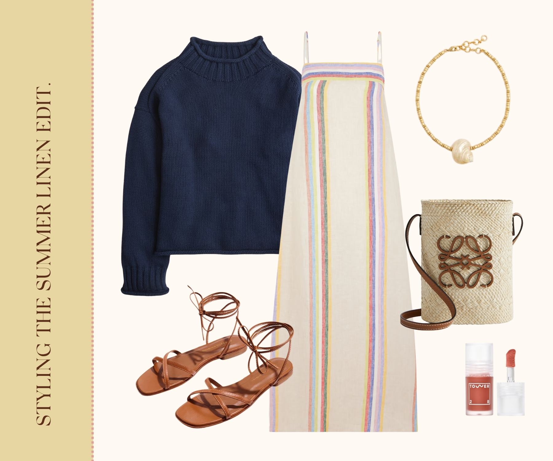 Styling the summer linen edit. 
