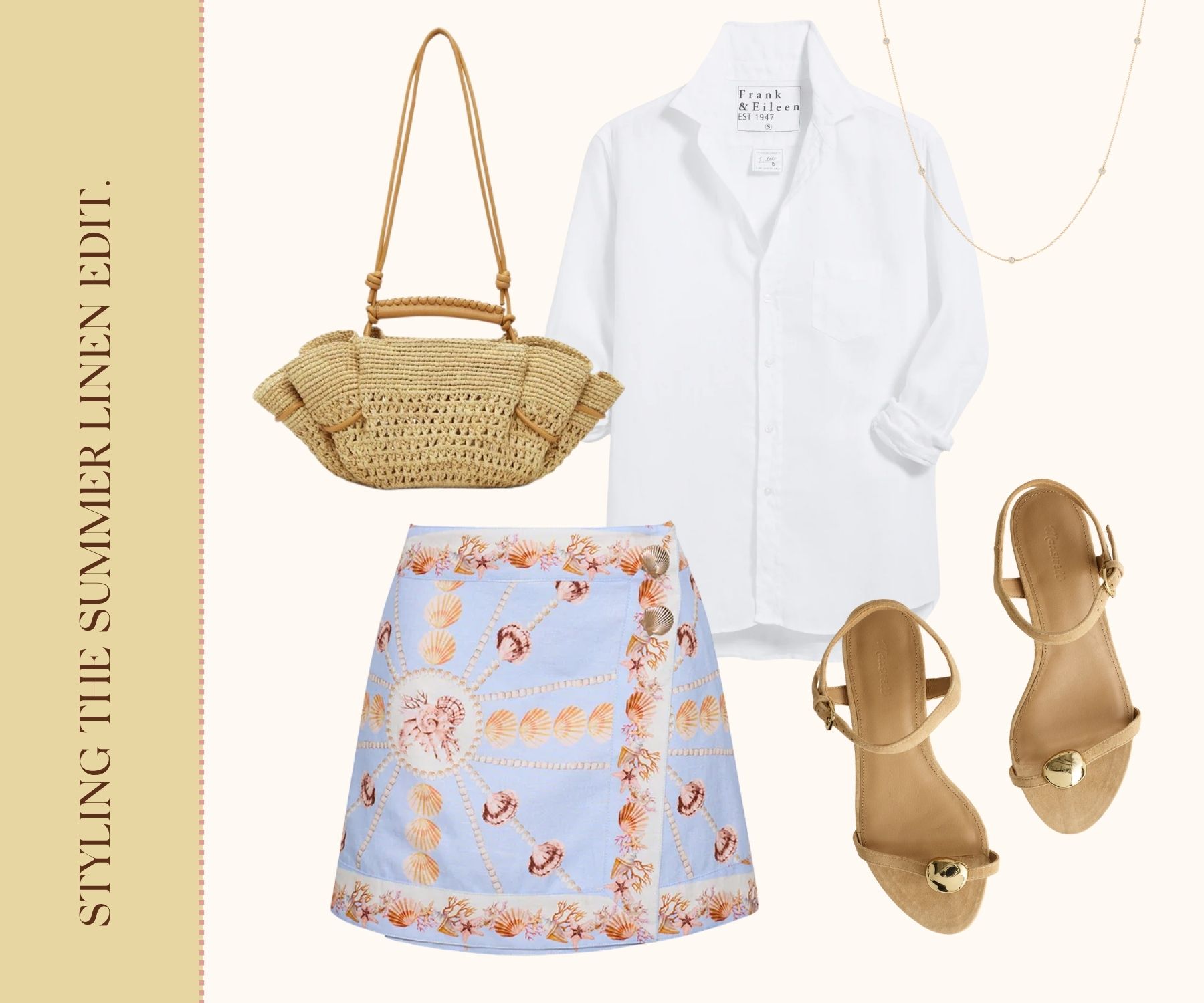Styling the summer linen edit. 