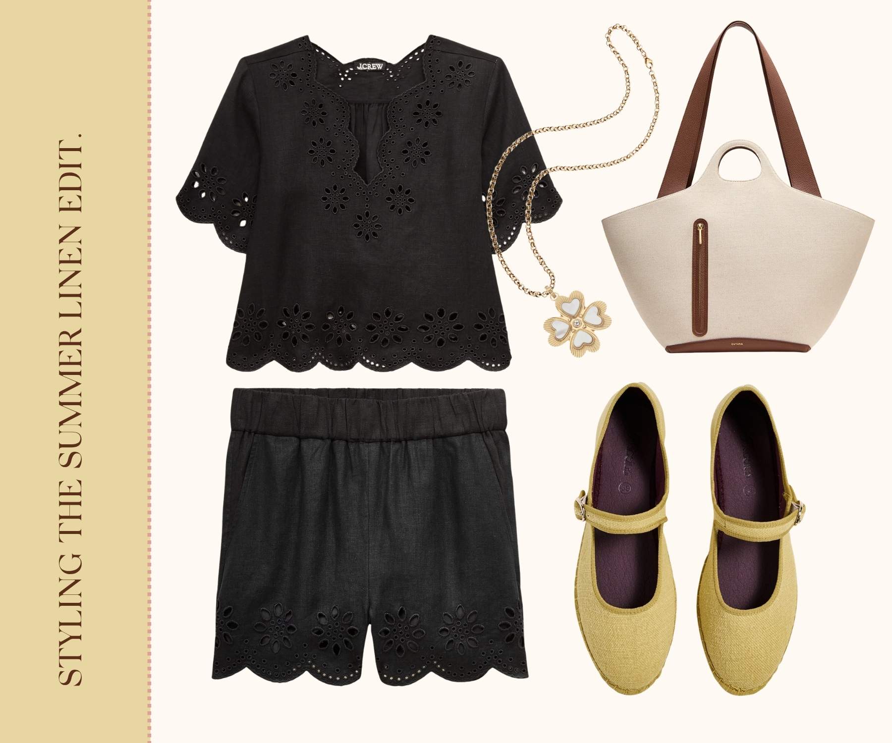Styling the summer linen edit. 