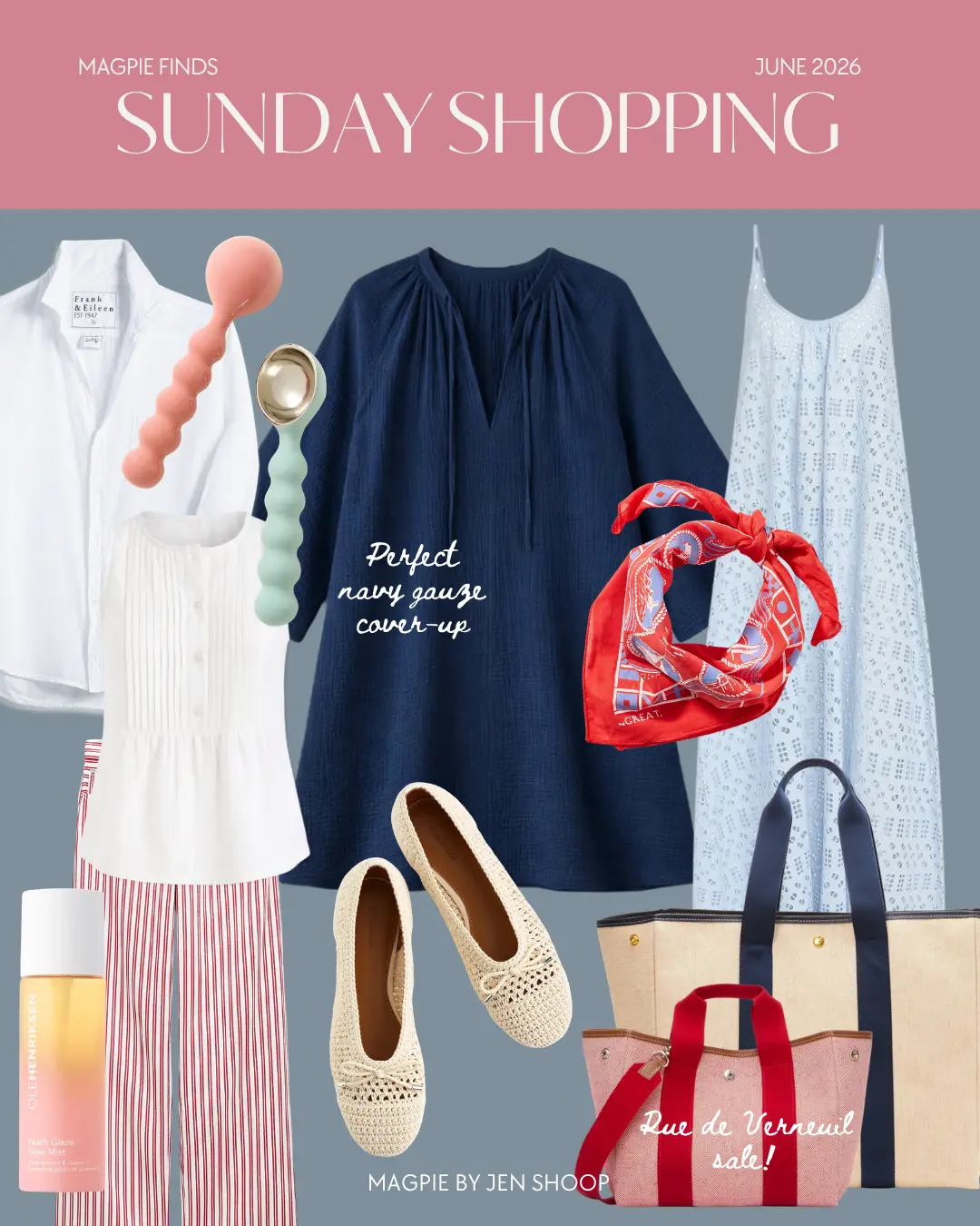 Preppy summer shopping finds