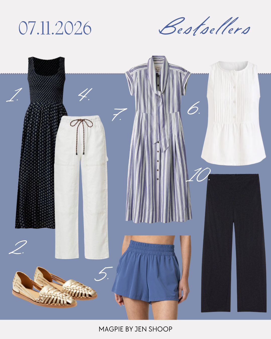 magpie by jen shoop summer bestseller shopping round up