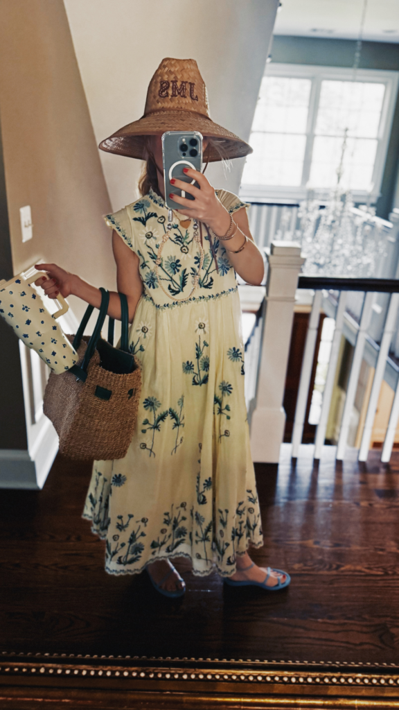 SEA embroidered dress