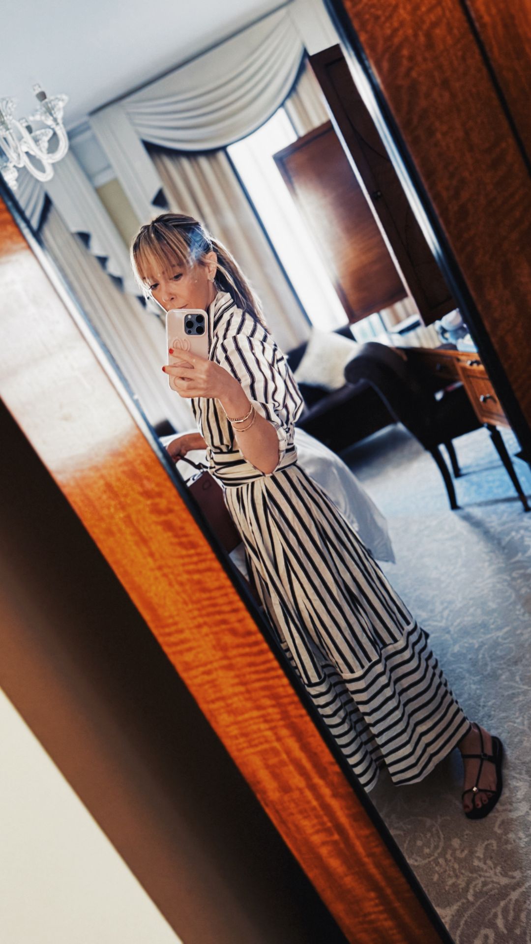 Striped Maxi Dress