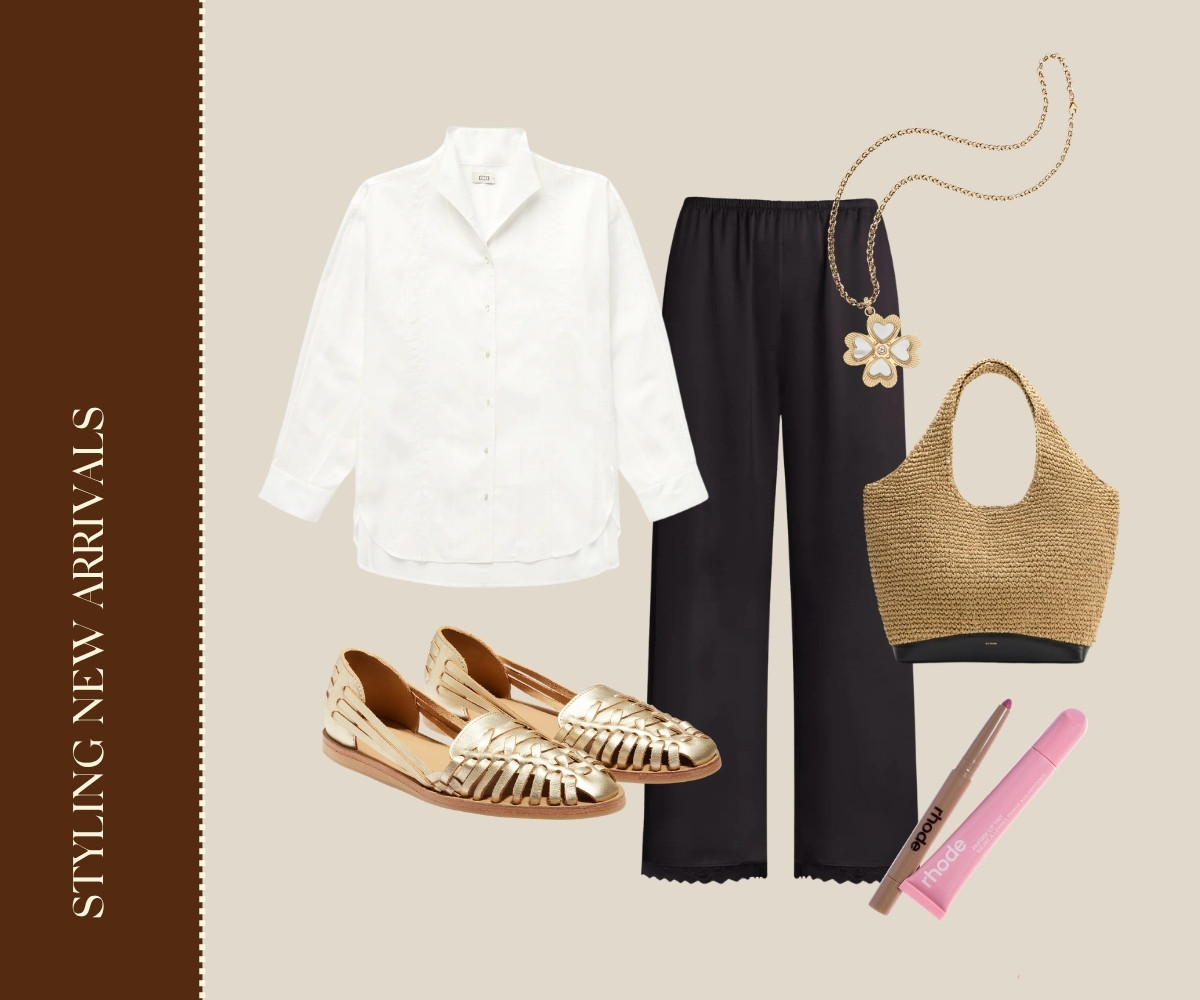 Styling new arrivals collage.