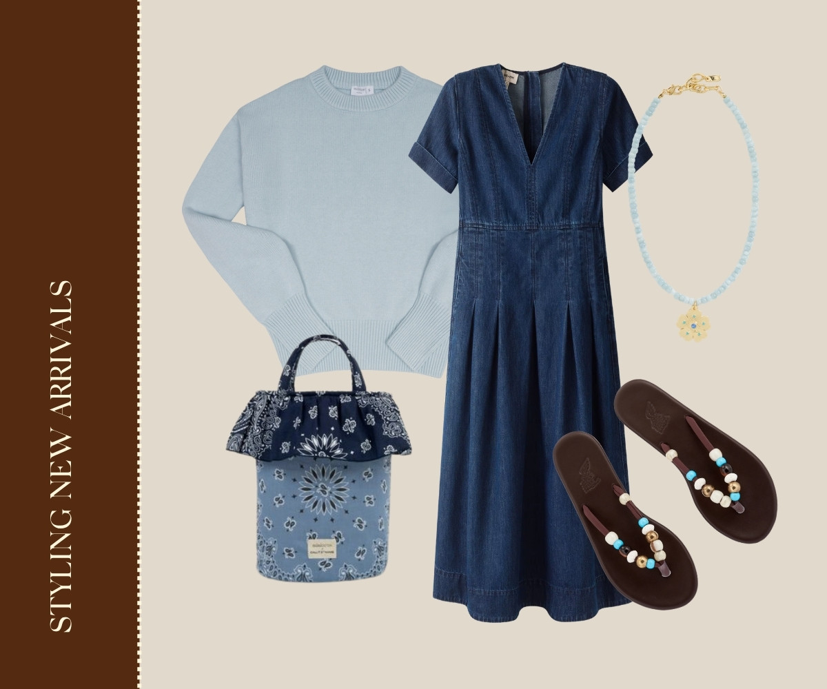 Styling new arrivals collage.