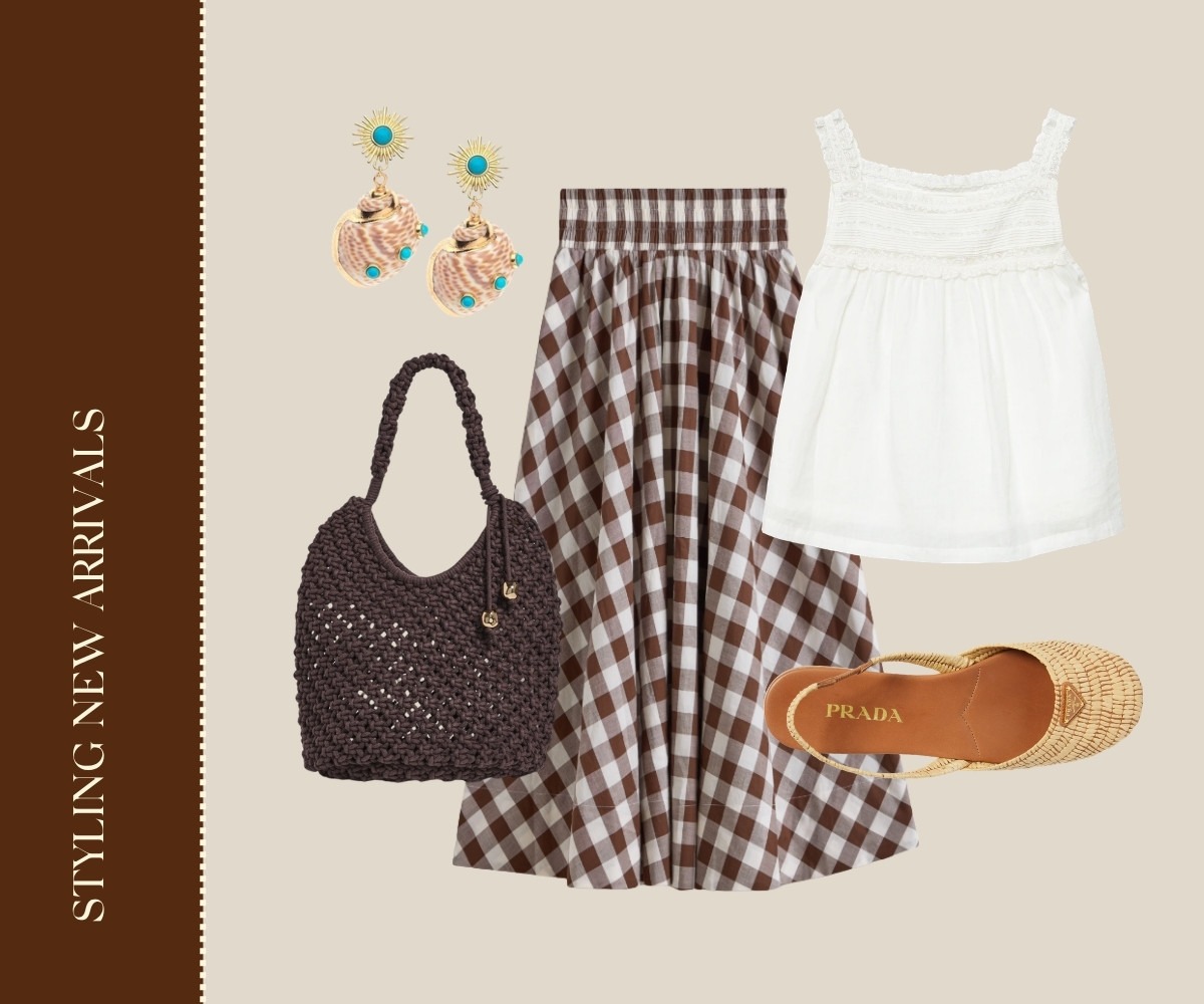 Styling new arrivals collage.