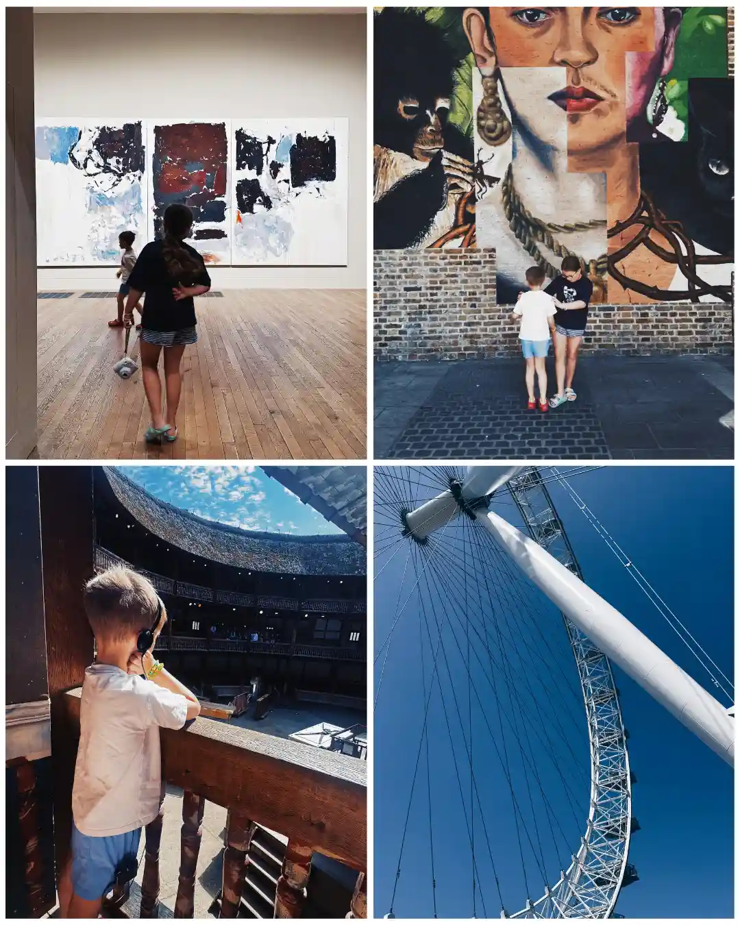 exploring the globe and tate modern