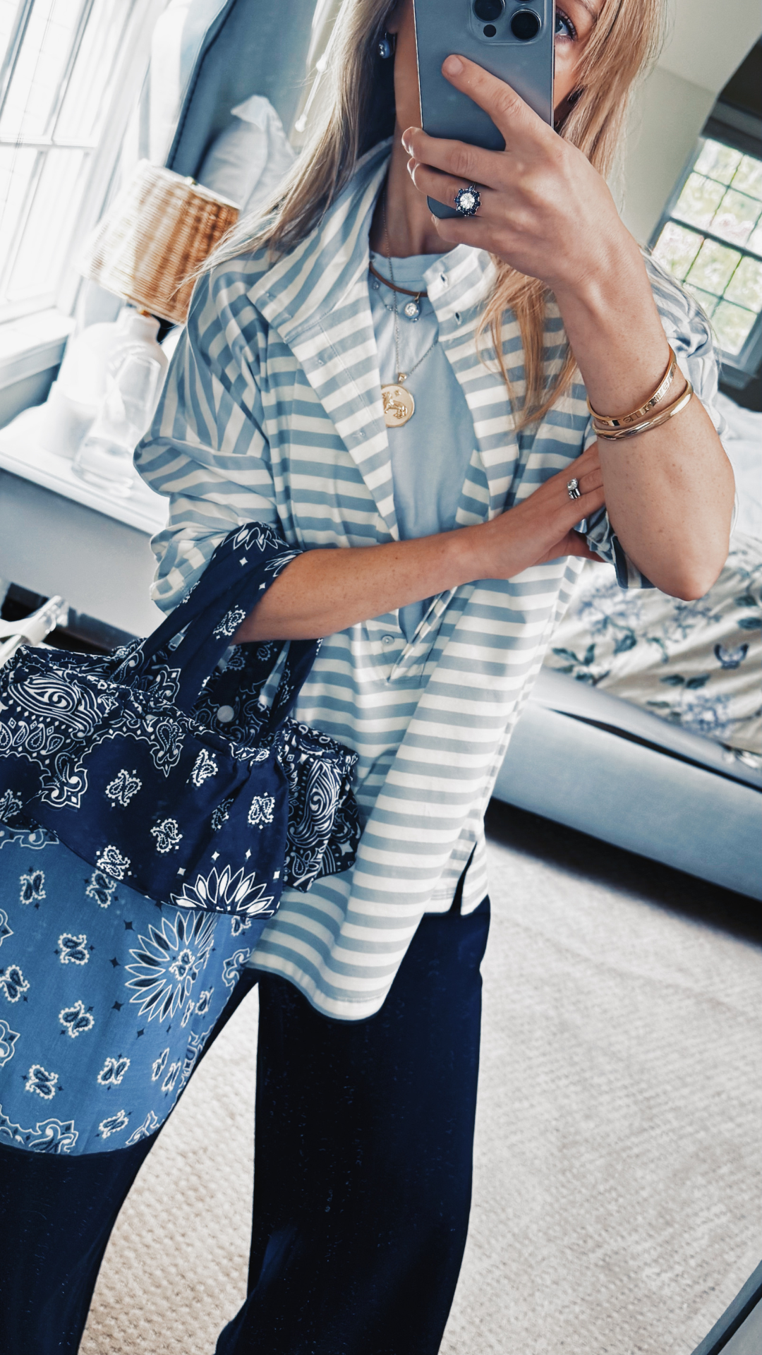 Mersea striped top 
