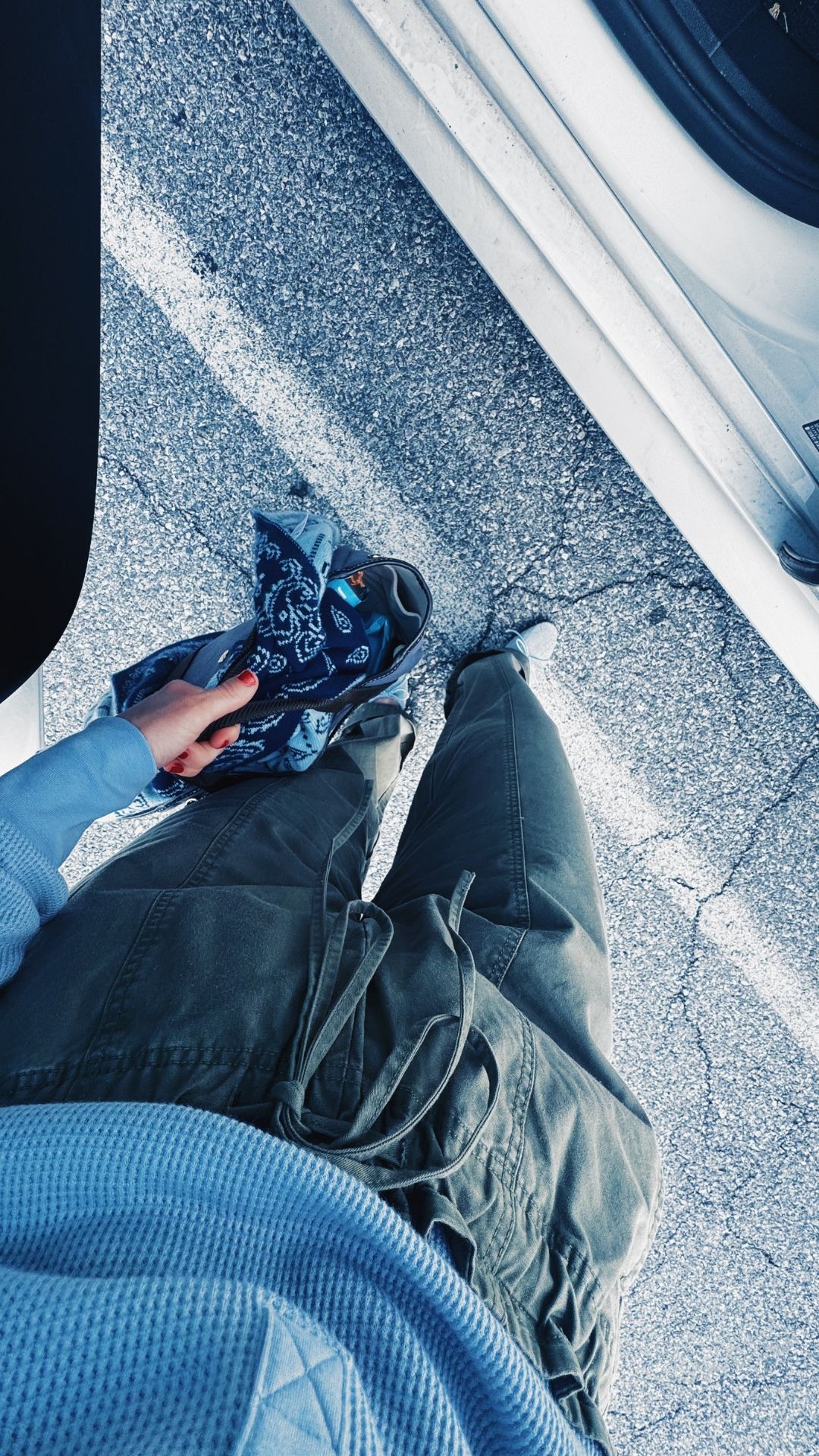 Denim Flats 