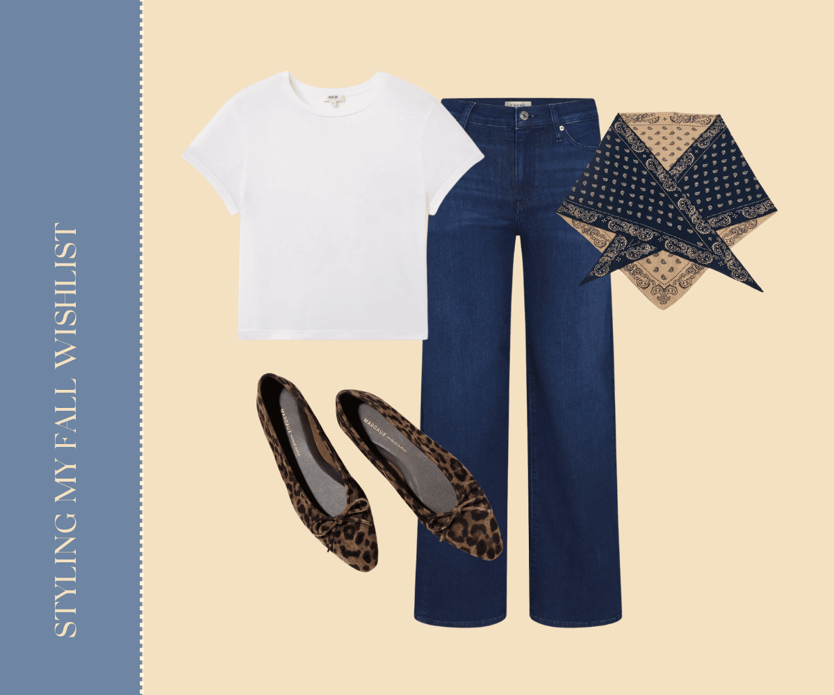 Styling my fall wishlist collage.