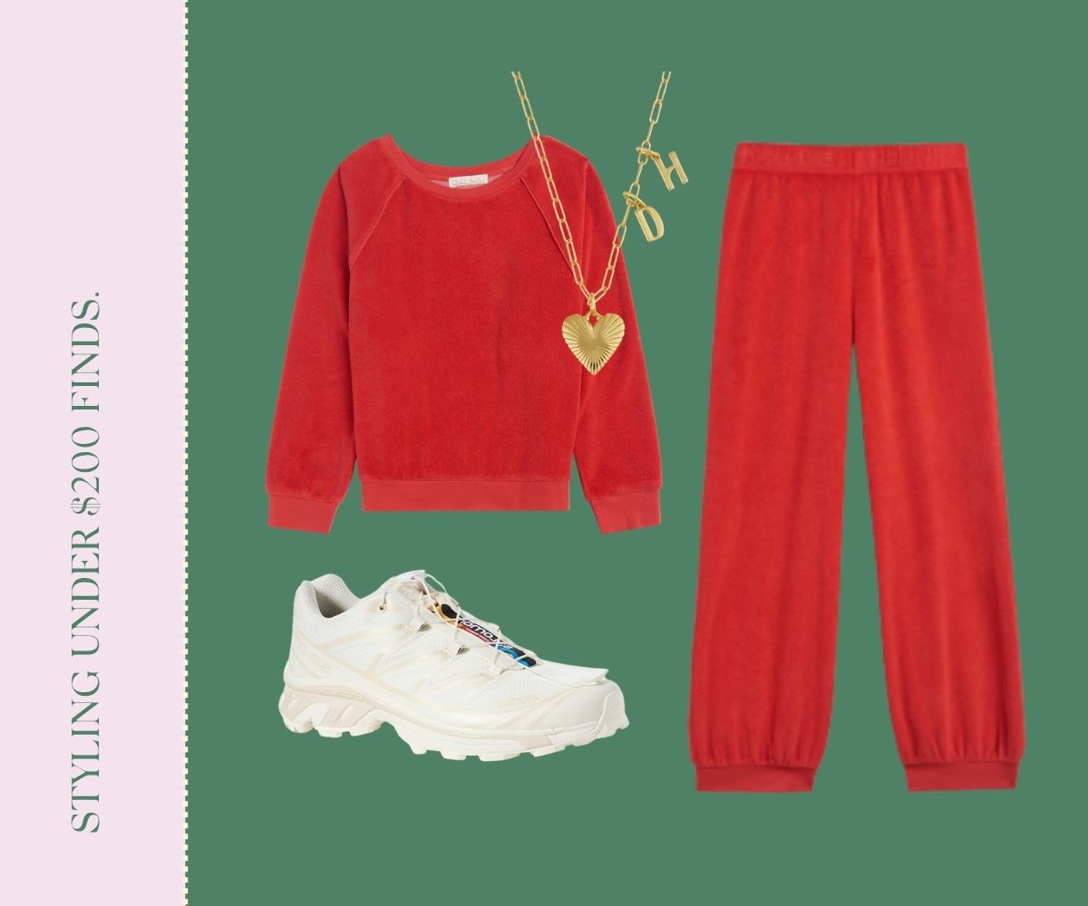 Styling under $200 finds collage.