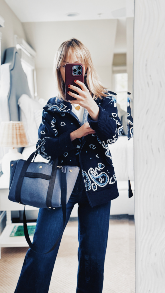 Navy Tote 