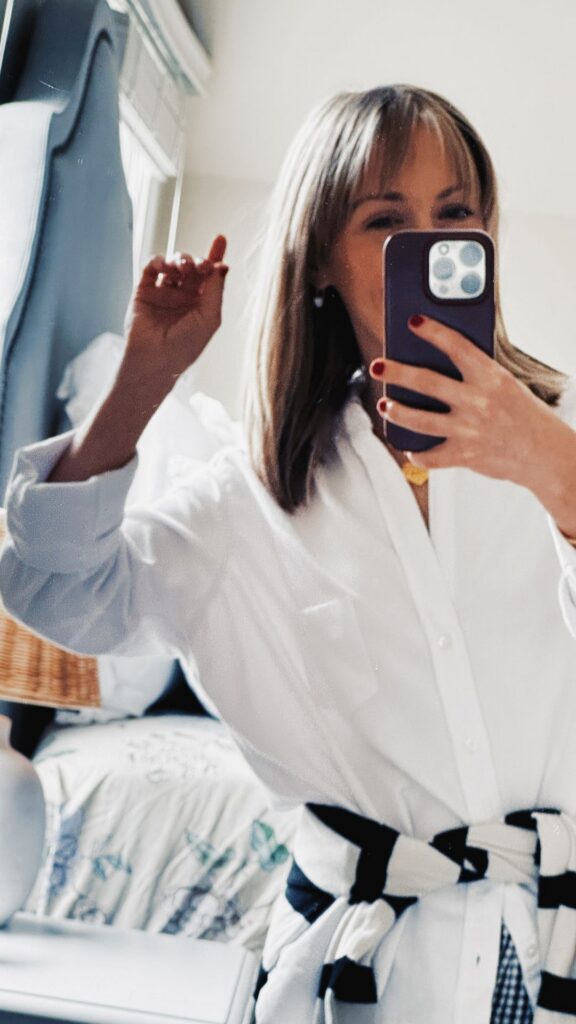 White Button Down