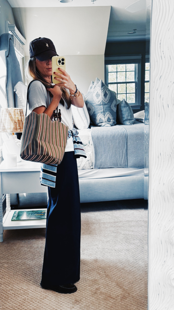 Striped Tote