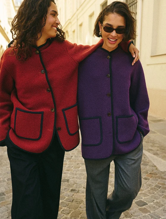 alex mill purple jacket