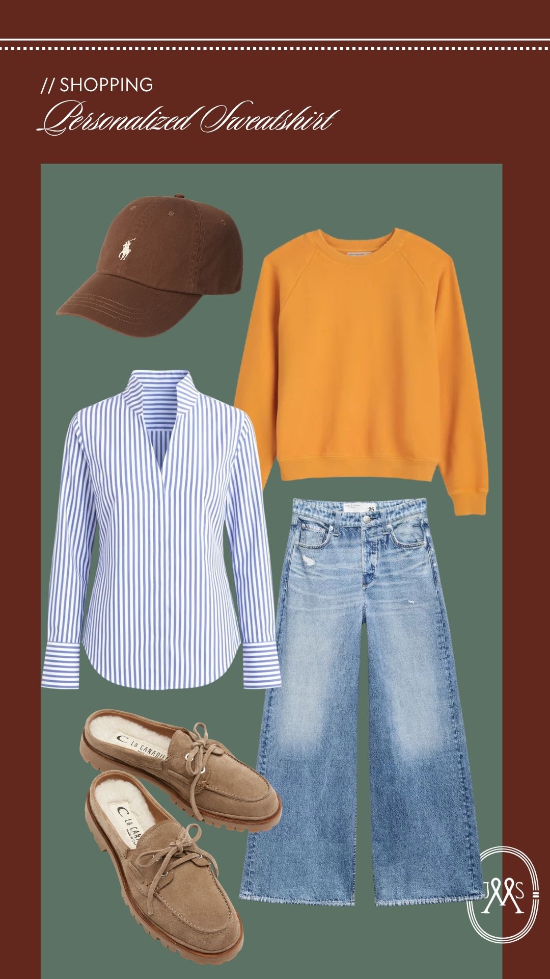 sweatshirt outfit for fall