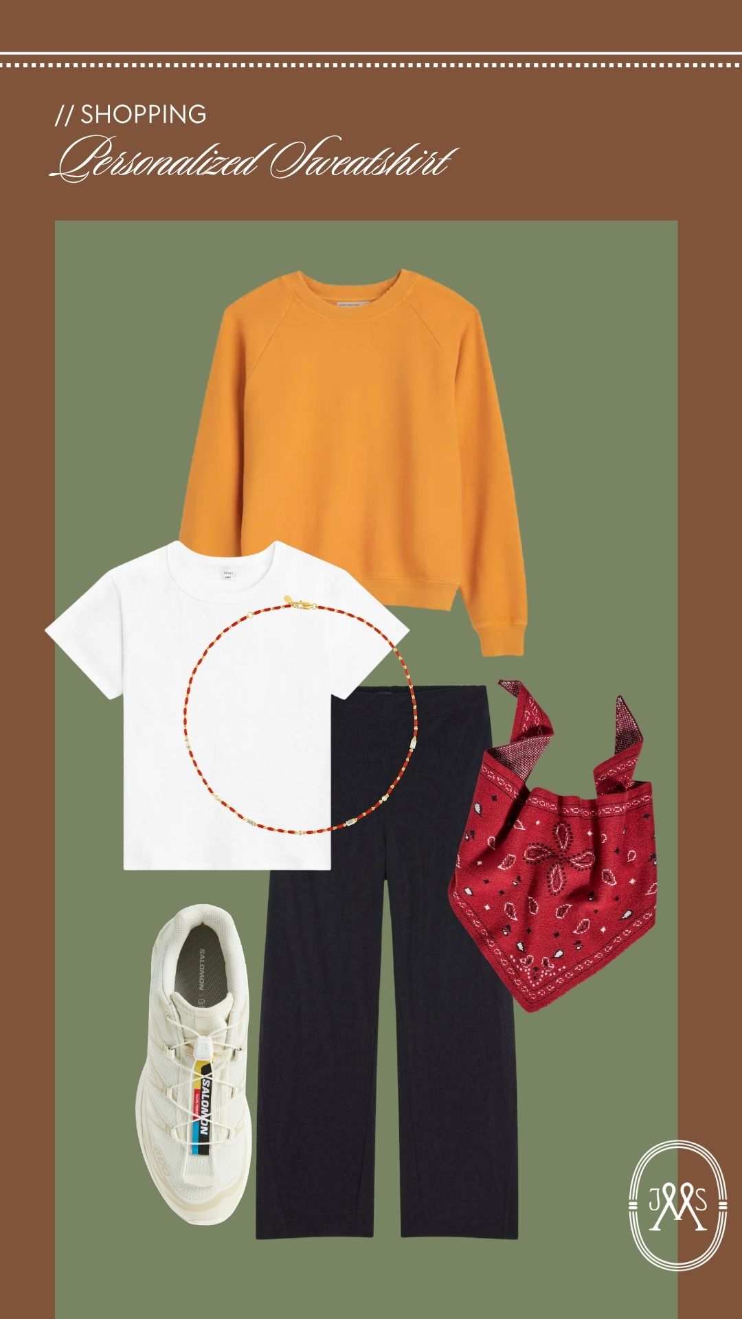 sweatshirt outfit for fall