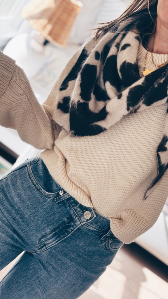 Cowhide Scarf 