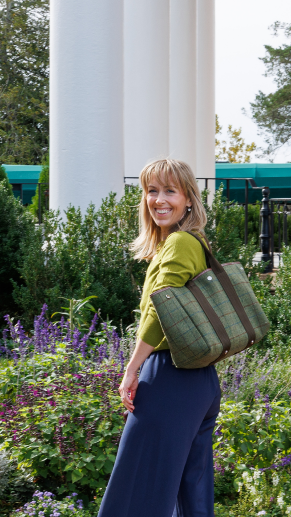 Tweed tote 