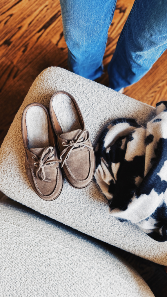 Suede Mules 