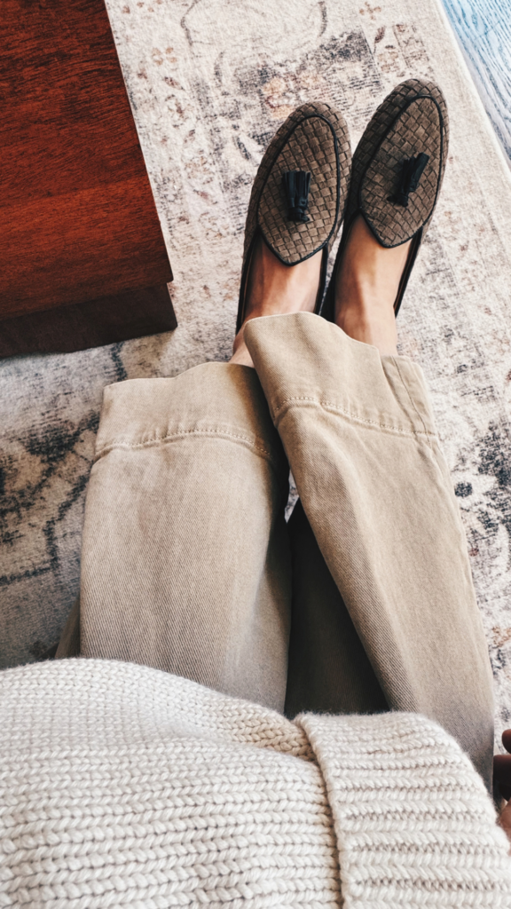 Suede Loafers 