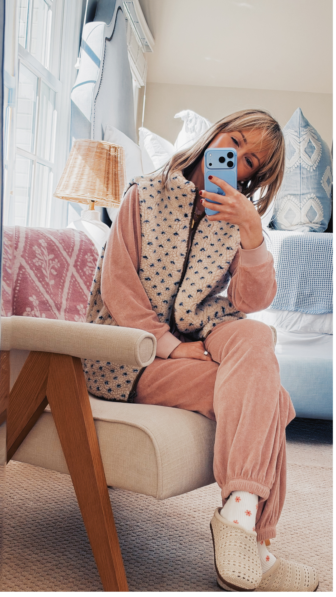 Pink Terry Sweatset 