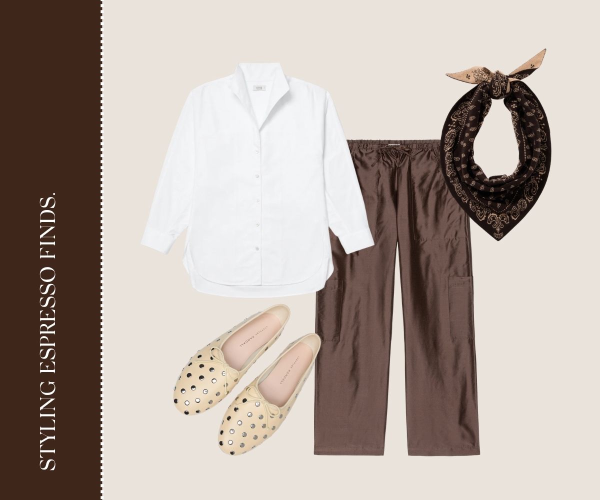 Styling espresso finds collage.