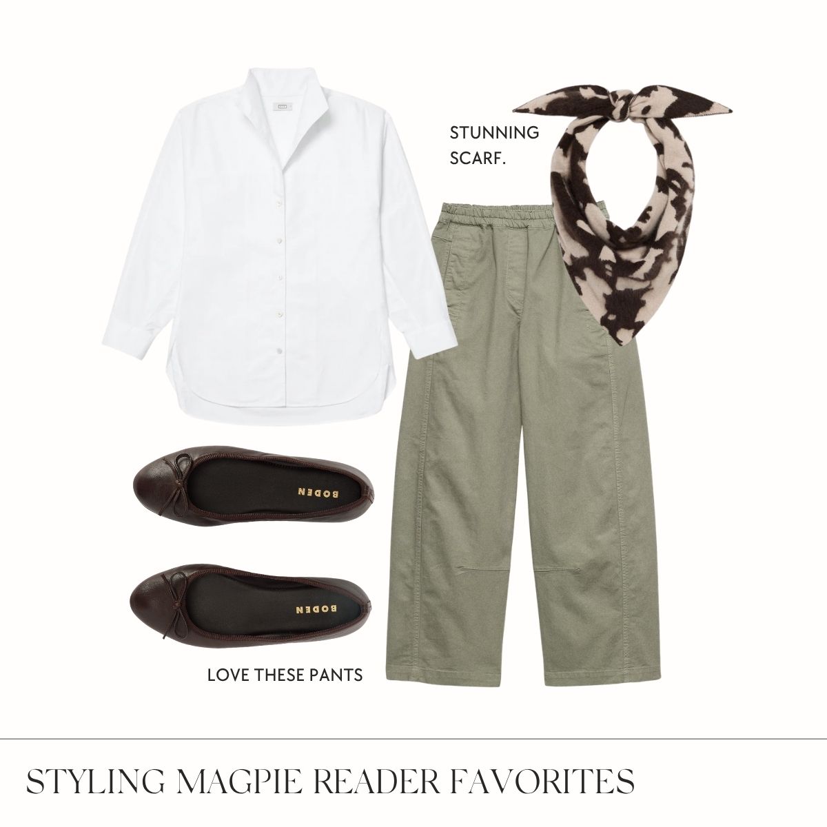Styling magpie reader favorites collage. 