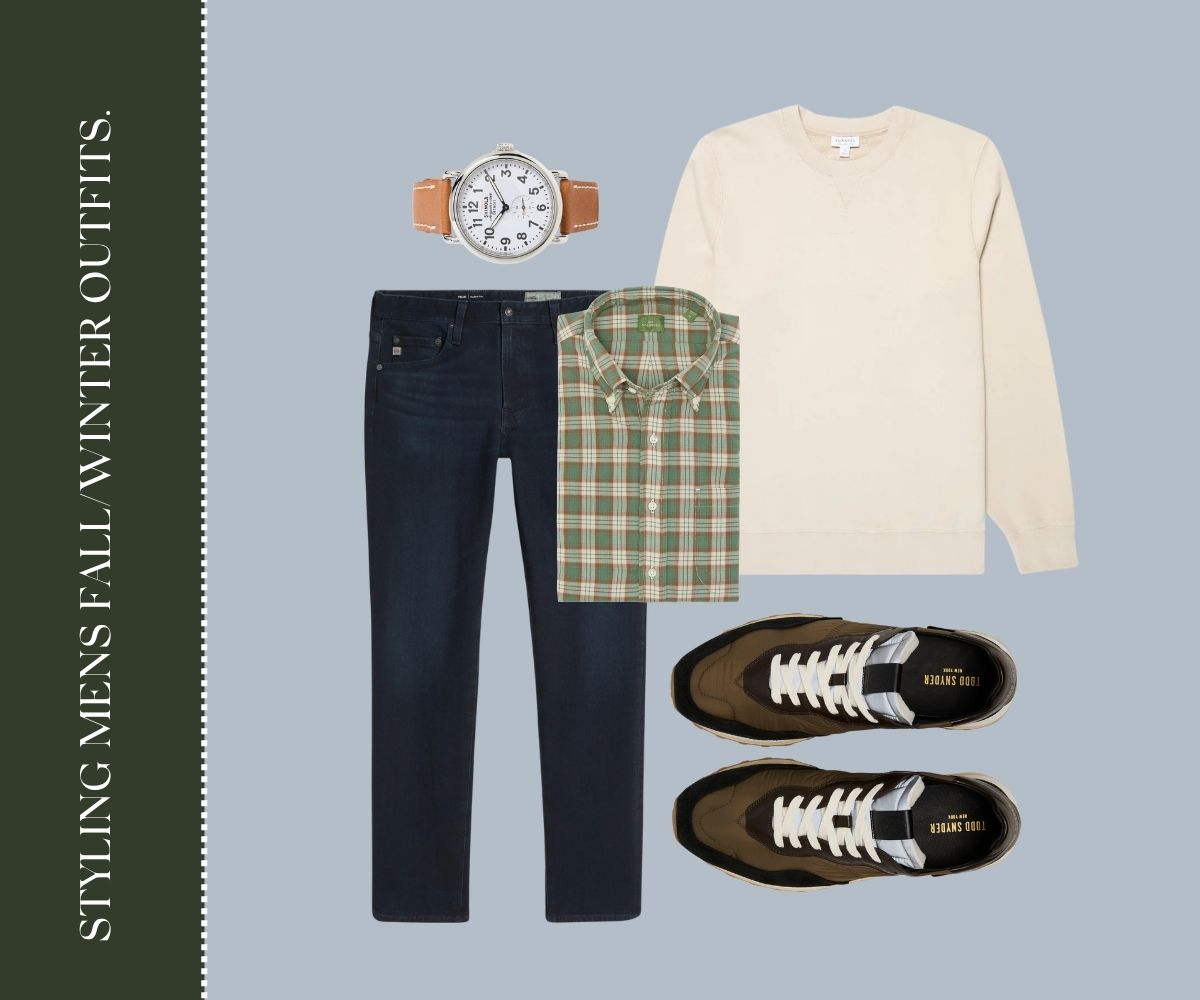 Styling mens fall/winter outfits.