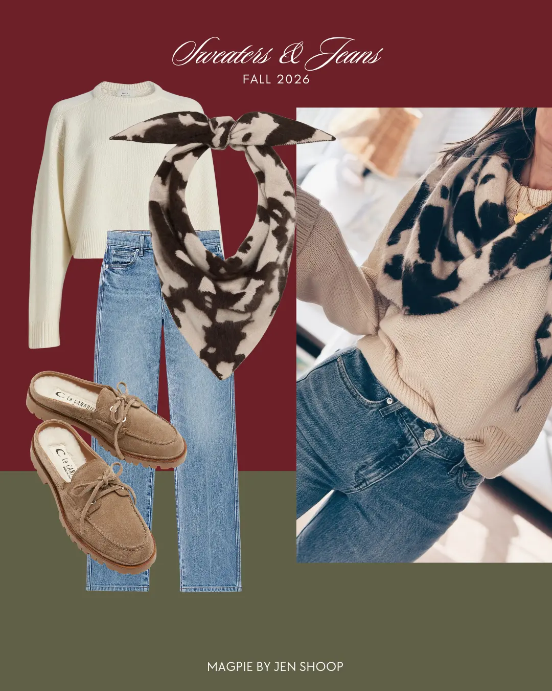 sweater and jeans outfit